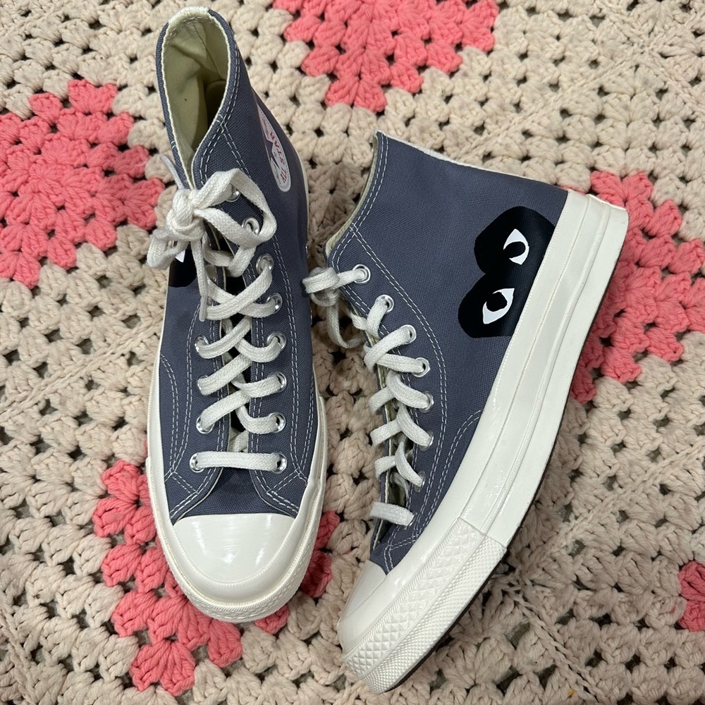 Converse Gray High-Top Sneakers
